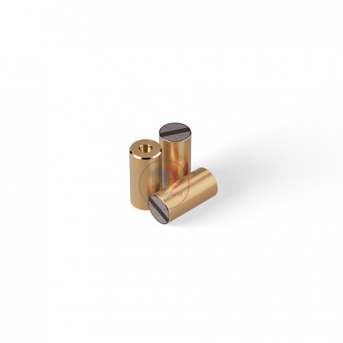 Ø10x20 mm M5x5 mm Brass Pot Magnet