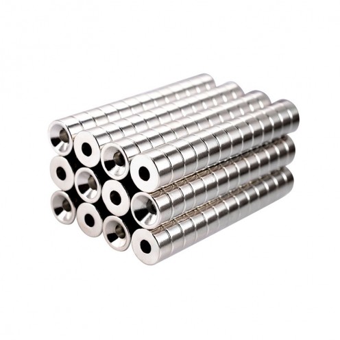 Ø10x8/4x5 mm Havşa Delikli Neodyum Mıknatıs