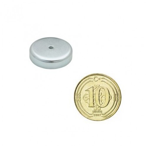 Ø16x5 mm Neodymium Pot Magnet with Imbus Connection