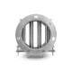 Ø220 mm Inlet and Outlet Drawer Type Magnetic Grid in Housing