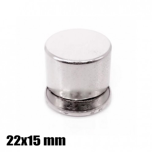 Ø22x15 mm N35 Neodymium Magnet