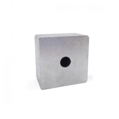 40,8x40,8x18-Ø11,5 mm AlniCo Magnet