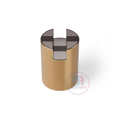 Ø40x55 mm Channel Type Blind Brass Pot Magnet