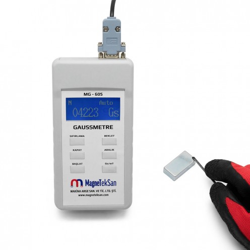 Gaussmetre - Mıknatıs Ölçüm Cihazı - MG 605