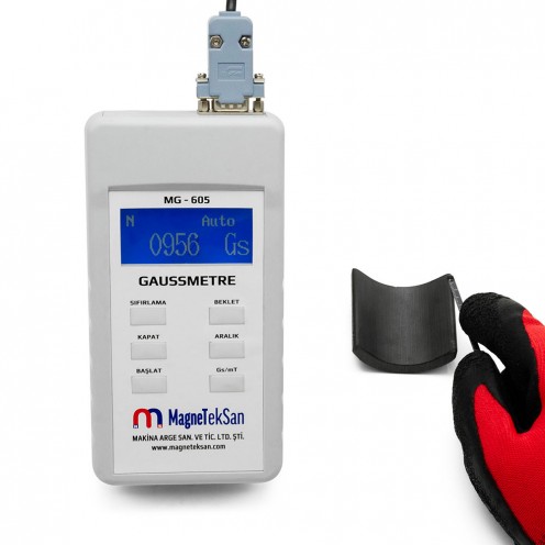 Gaussmetre - Mıknatıs Ölçüm Cihazı - MG 605