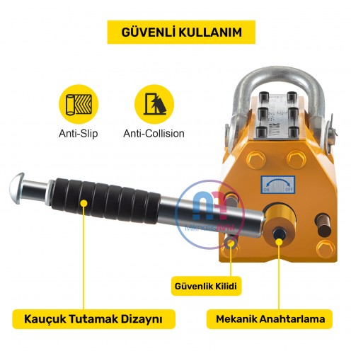 PML-400 Manyetik Kaldıraç - 400 kg Güç